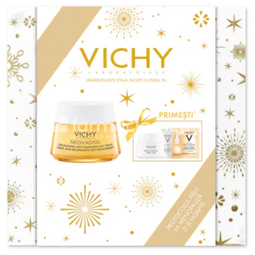 Vichy Neovadiol Post Menopause Crema de Zi cu Efect de Refacere a Lipidelor 50ml Pachet