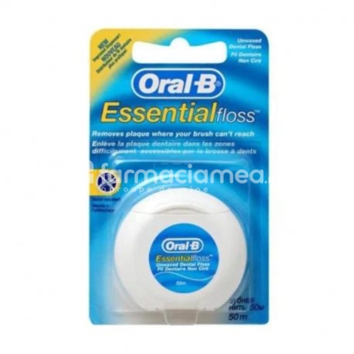 Ata dentara matase Essential Floss, 50m, Oral-B