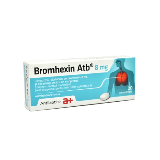 Bromhexin 8mg x 20cpr ATB