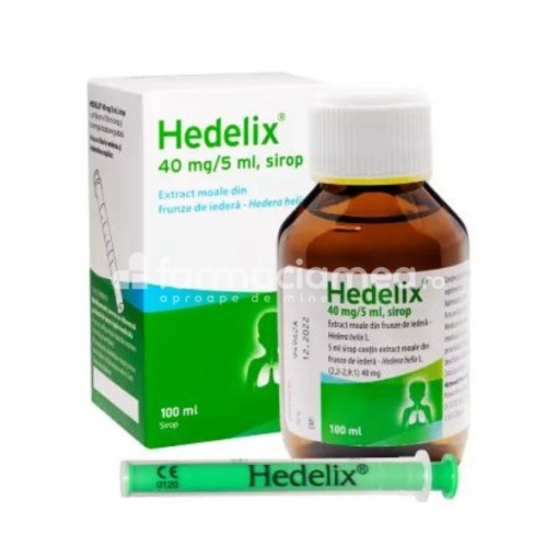 Hedelix 40mg/5ml sirop 100ml (ser dozatoare) Krewel