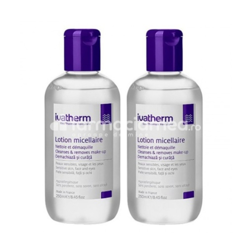 Ivatherm Lotiune Micelara 250ml Pachet 1+1 Gratis