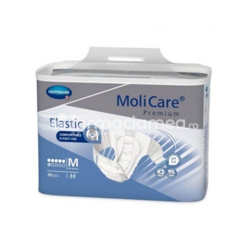 Molicare Premium elastic 6 picaturi M, 30buc, Hartmann