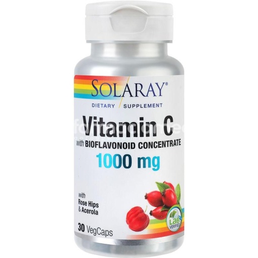 Secom Vitamin C 1000mg x 30cps Solaray