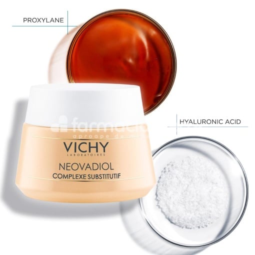 Vichy Neovadiol Complex Substitutiv Crema reactivatoare fundamentala pentru tenul matur, normal-mixt, 50 ml