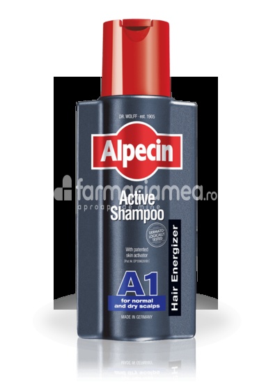 Alpecin A1 Sampon Activ Par Normal/Uscat 250ml