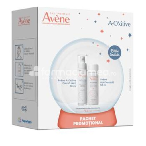 Avene A-Oxitive Crema zi 30ml + Apa Termala 50ml
