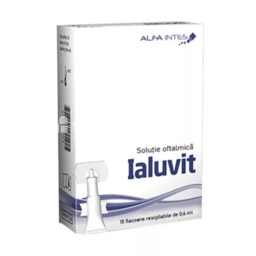 Ialuvit sol oft pic 0,6ml x 15fl Alfa Intes