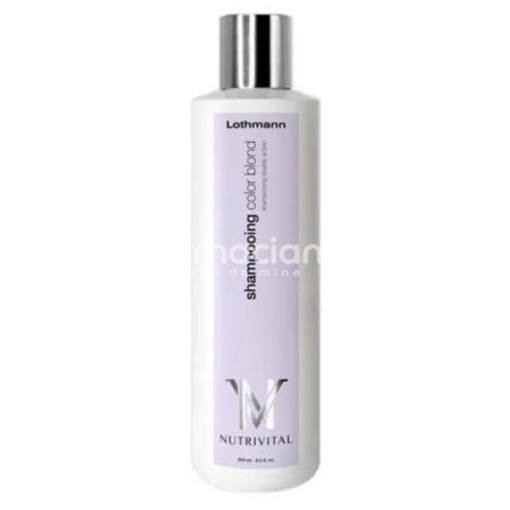 Lothmann Sampon Hidratant pt Par Blond si Decolorat Color Blond 250ml