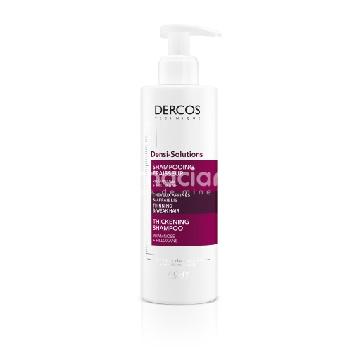 Vichy Dercos Densi Solutions Sampon pt Par Subtire si Slabit Efect de Densificare 250ml