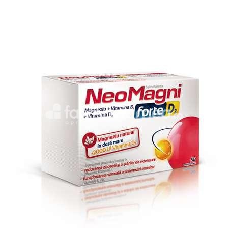 Aflofarm NeoMagni forte D3, 50 comprimate
