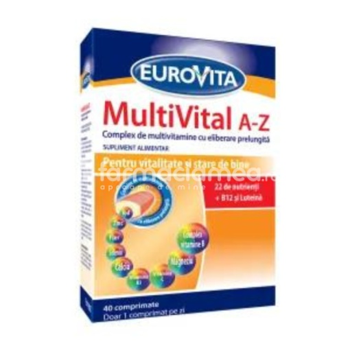 Eurovita Multivital A-Z x 40cpr elib prel Omega