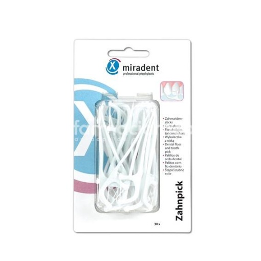 MIRADENT Scobitori cu ata dentara x 30 bc