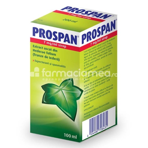 Prospan 7mg/ml sirop 100ml Engelhard