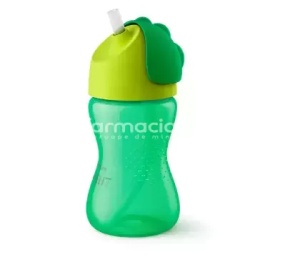 Avent Philips SCF798/01 Cana cu Pai +12luni Verde 300ml - Img 3