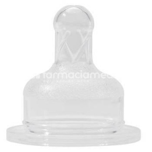 Baby Nova 14231 Tetina Larga Natural+Soft Silicon Rotunda Hrana 0-24l