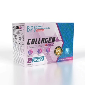 Balkan Collagen+Vit C pulb pt sol orala x 30plic