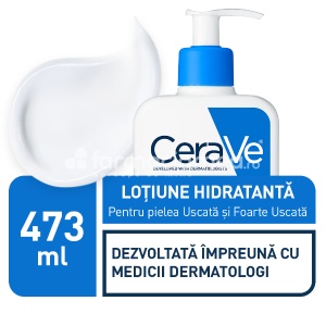 Cerave Lotiune Hidratanta Fata si Corp Piele Uscata Foarte Uscata 473ml