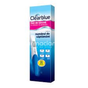 Clearblue Test de Sarcina cu Indicator de Saptamani x 1buc