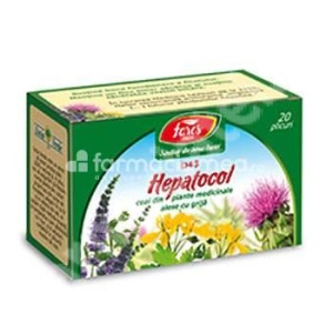 Fares Ceai Hepatocol D43 x 20plic