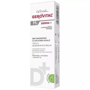 Gerovital H3 Derma+ Ser Concentrat cu Aplicare Locala 15ml