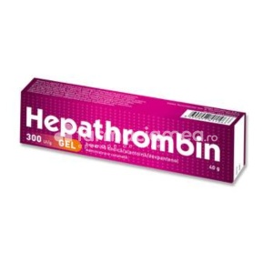 Hepathrombin 300UI/g gel x 40g Stada Hemofarm