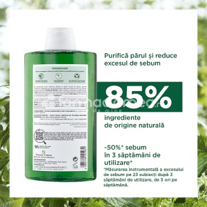 Klorane Sampon Extract Urzica 400ml - Img 2