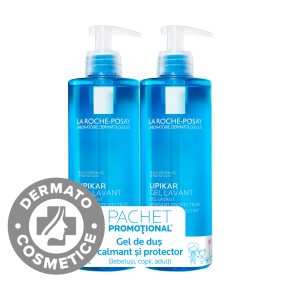 La Roche Posay Bipack Lipikar Gel Lavant 2x750ml Pachet Promotional