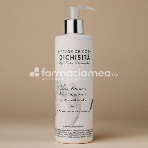 Lapte de corp Matase de corp Dichisita, La drum de seara mirosind a primavara, 300ml - Img 3