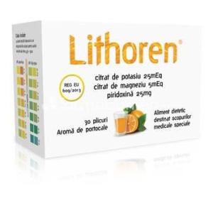 Lithoren pulbere pentru solutie orala x 30 plicuri