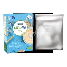 Nestle NaturNes Bio Cereale grau si ovaz integral, de la 6 luni, 250 g - Img 4