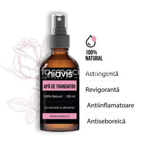 Niavis Apa de trandafiri, 100 ml