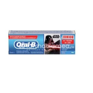 Oral B Pasta Dinti Stages Star Wars, 6+ ani, 75ml