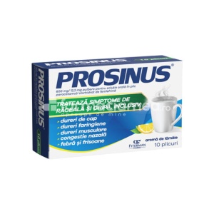 Prosinus 600mg/12,2mg pulb pt sol orala x 10plic Fiterman