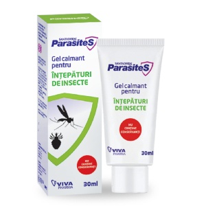 Santaderm Parasites Gel Calmant pt Intepaturi de Insecte 30ml