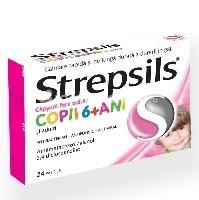 Strepsils Capsuni fara Zahar x 24pastile Reckitt