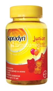 Supradyn Junior Multivitamine, 30 ursuleti gumati, Bayer