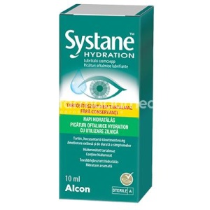 Systane Hydration Picaturi oftalmice fara conservanti 10ml, Alcon