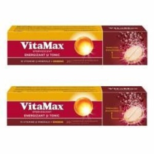 Vitamax x 20cpr eff Perrigo RO Pachet 1+1 Gratis