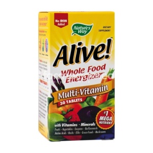 Alive multivitamine, tonic general, 30 comprimate, Secom
