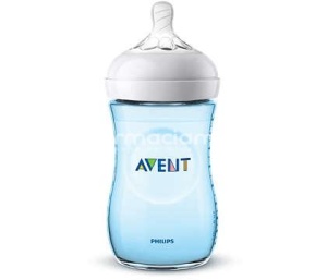 Avent Biberon Natural ultra soft bleu, 260ml
