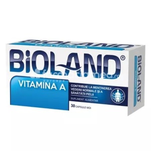 Bioland Vitamina A+D2 x 30cps moi Biofarm