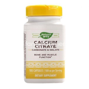 Calcium citrate complex pentru oase si muschi, 100 capsule, Secom