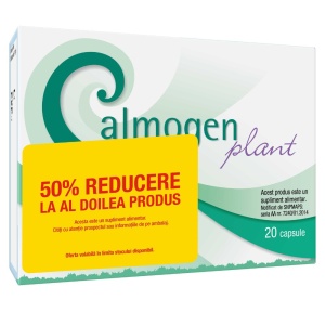 Calmogen Plant x 20cps Pachet 1+1 50% Omega Pharma