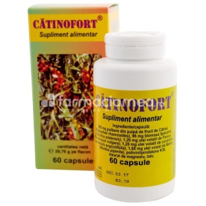 Catinofort combate stresul si oboseala, 60 capsule, Hofigal