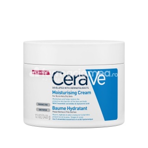 Cerave Crema Hidratanta Fata si Corp Piele Uscata Foarte Uscata 340ml - Img 4