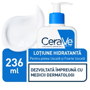 Cerave Lotiune Hidratanta Fata si Corp Piele Uscata Foarte Uscata 236ml