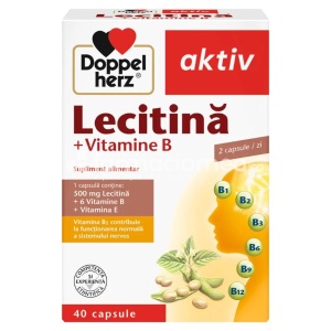 Doppelherz Aktiv Lecitina+Vit B+Vit E x 40cps