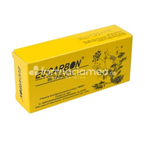 Eucarbon 500mg x 30 comprimate