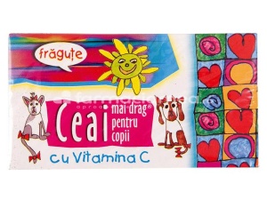 Fares Ceai mai Drag pt Copii Fragute+Vitamina C x 20plic