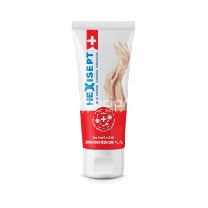Hexisept + Lotiune hidr reparatoare antibacteriana, 75ml, Fiterman Pharma